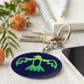 Porte-clés Porte - clé Thunderbird vert (Côté)