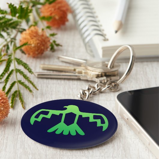 Porte-clés Porte - clé Thunderbird vert (Côté)