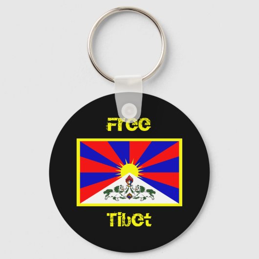 Porte-clés Porte - clé Tibet libre (Recto)