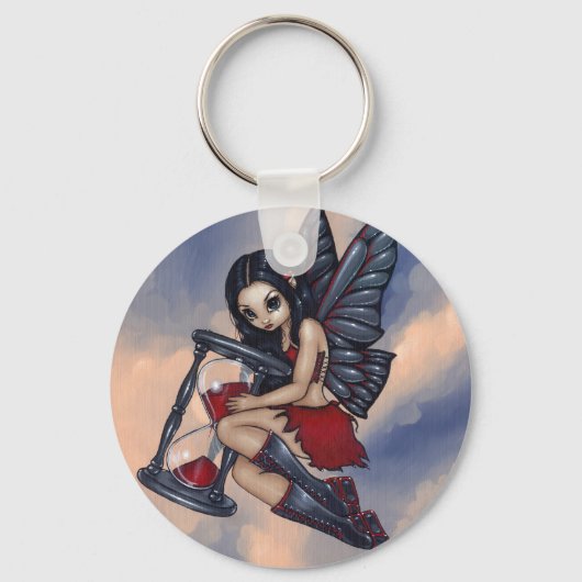 Porte-clés porte - clé "Time Flies" (Recto)