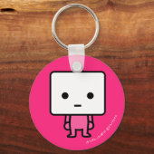 Porte-clés Porte - clé - Tofu - PinkBack (Recto)