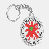 Porte-clés Porte - clé tomate (Devant gauche)