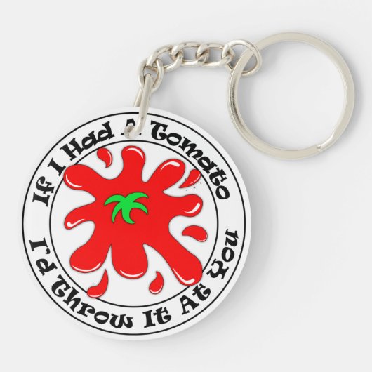 Porte-clés Porte - clé tomate (Dos)