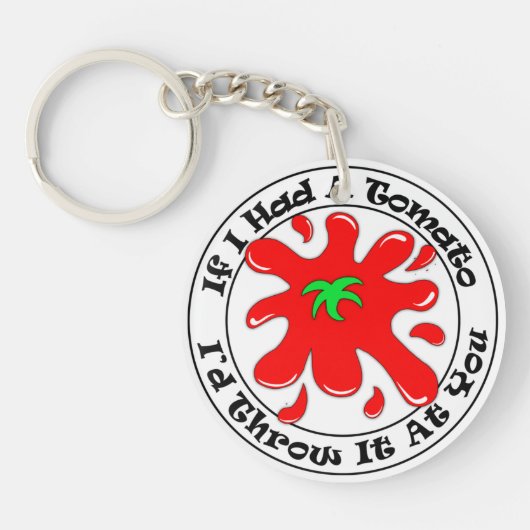 Porte-clés Porte - clé tomate (Devant)