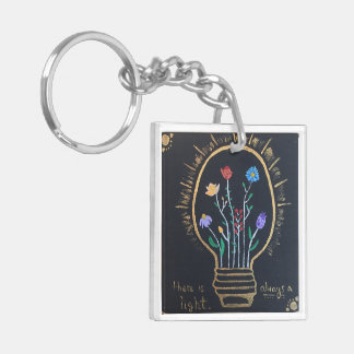 Porte-clés porte - clé "Toujours une lumière"