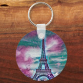 Porte-clés Porte - clé Tour Eiffel Abstrait (Recto)