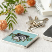 Porte-clés Porte - clé tourbillonnant Mariage Floral (Côté)