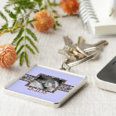 Porte-clés Porte - clé tourbillonnant Mariage Floral (Côté)