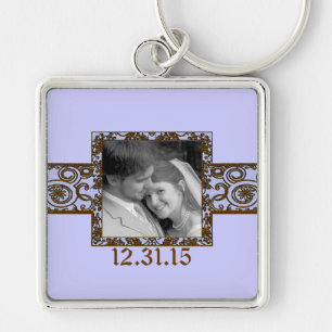 Porte-clés Porte - clé tourbillonnant Mariage Floral