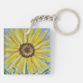 Porte-clés Porte - clé tournesol (Dos)