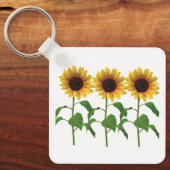 Porte-clés Porte - clé tournesol (Recto)