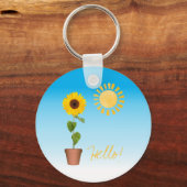 Porte-clés Porte - clé tournesol (Recto)