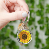 Porte-clés Porte - clé tournesol (main)