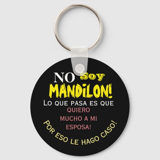 Porte-clés porte - clé trivet mandilon (Recto)