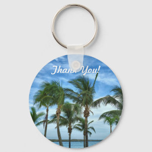 Porte-clés Porte - clé tropical de cadeau de Merci
