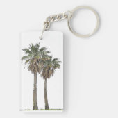 Porte-clés Porte - clé tropical de palmiers (Dos)