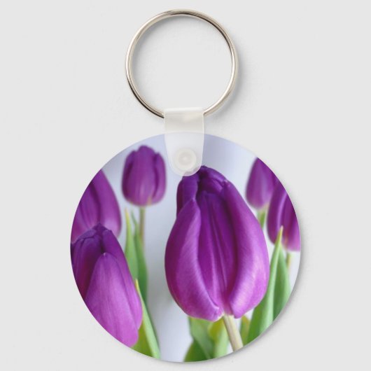 Porte-clés Porte - clé Tulip de printemps (Recto)