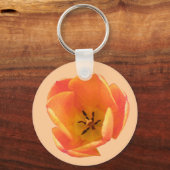 Porte-clés Porte - clé Tulipe orange (Recto)