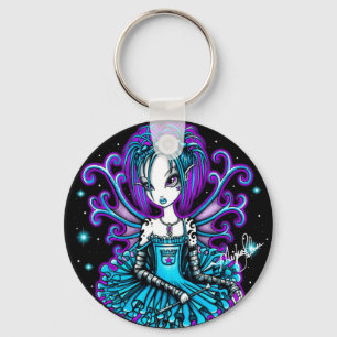 Porte-clés Porte - clé turquoise de fée de tutu de joueur d