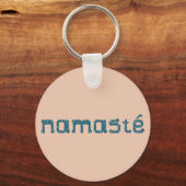 Porte-clés Porte - clé Turquoise Namaste (Recto)