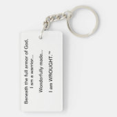 Porte-clés Porte - clé twelve25 TRAVAILLÉ (Dos)