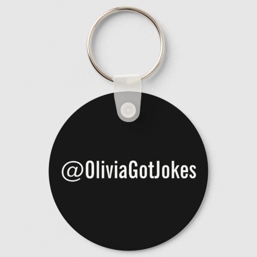 Porte-clés Porte - clé Twitter ID (Recto)