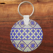 Porte-clés Porte - clé ukrainien des oeufs de Pâques (Pysanka (Recto)