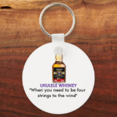 Porte-clés Porte - clé Ukulele Whiskey (Recto)