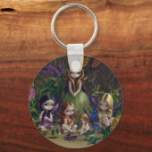Porte-clés porte - clé "Un rassemblement de Féeries" (Recto)