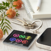 Porte-clés Porte - clé unique (Devant Droit)