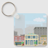 Porte-clés Porte - clé urbain (Recto)