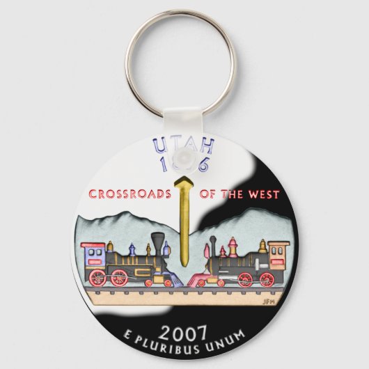 Porte-clés Porte - clé Utah (Recto)