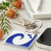 Porte-clés Porte - clé Vagues (Devant Droit)