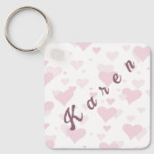 Porte-clés Porte - clé Valentin personnalisé (Recto)