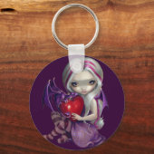 Porte-clés porte - clé "Valentine Dragon" (Recto)