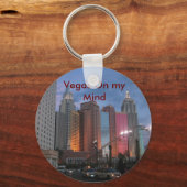 Porte-clés Porte - clé : Vegas On my Mind (Recto)