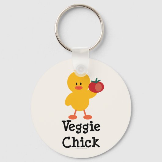 Porte-clés Porte - clé Veggie Chick (Recto)