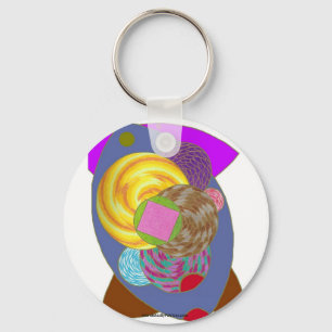 Porte-clés porte - clé "Véhicule Visionnaire"