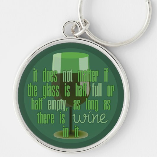 Porte-clés Porte - clé Verre Vin (Devant)