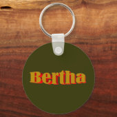 Porte-clés Porte - clé vert Bertha (Recto)