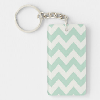 Porte-clés Porte - clé vert clair d'acrylique de Chevron