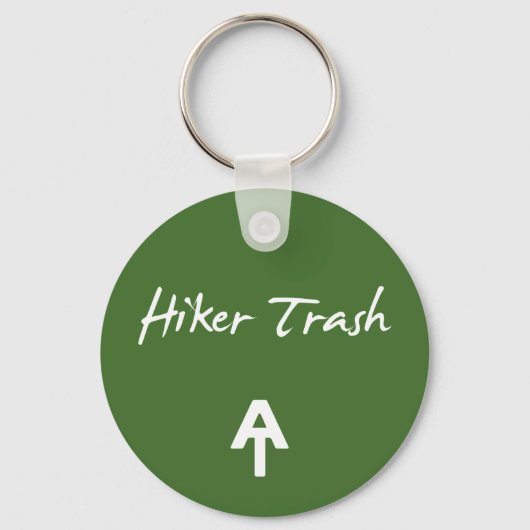 Porte-clés Porte - clé vert de la Trail Hiker des Appalaches (Recto)