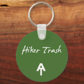 Porte-clés Porte - clé vert de la Trail Hiker des Appalaches (Recto)
