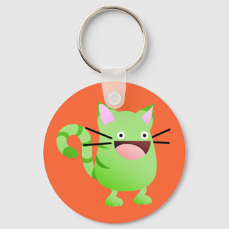 Porte-clés Porte - clé vert Kitty Bounce