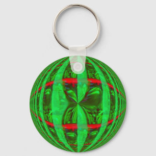 Porte-clés Porte - clé vert Orb