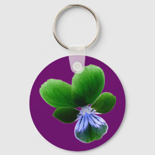 Porte-clés Porte - clé vert Pansy