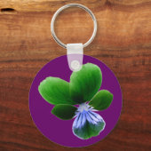 Porte-clés Porte - clé vert Pansy (Recto)