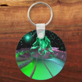 Porte-clés Porte - clé vert Planète Chlorboniev (Recto)