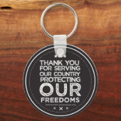 Porte-clés porte - clé vétéran (Recto)