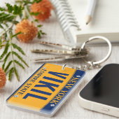 Porte-clés Porte - clé VIKIL de plaque minéralogique d'état (Devant droit)